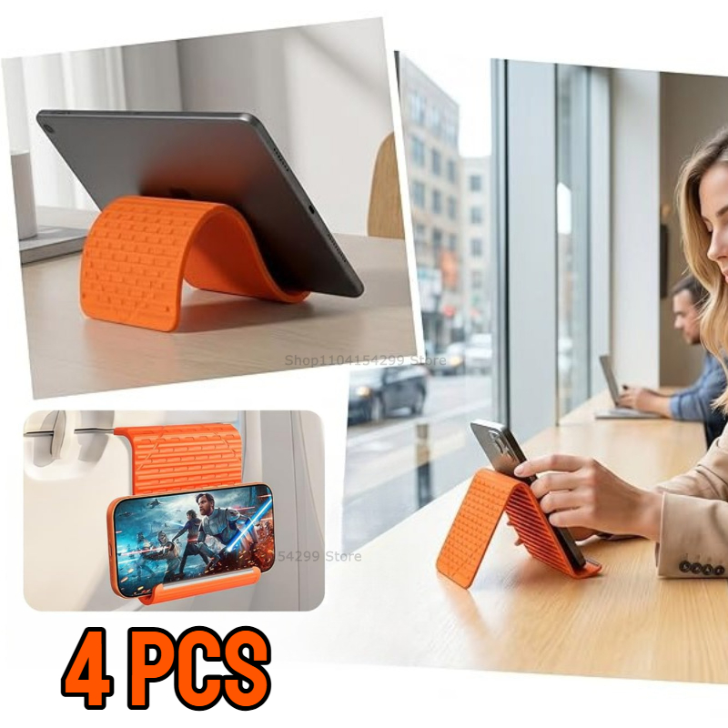 Home Office Desks - Esnek Katlanabilir Silikon Telefon Tutucu Taşınabilir
