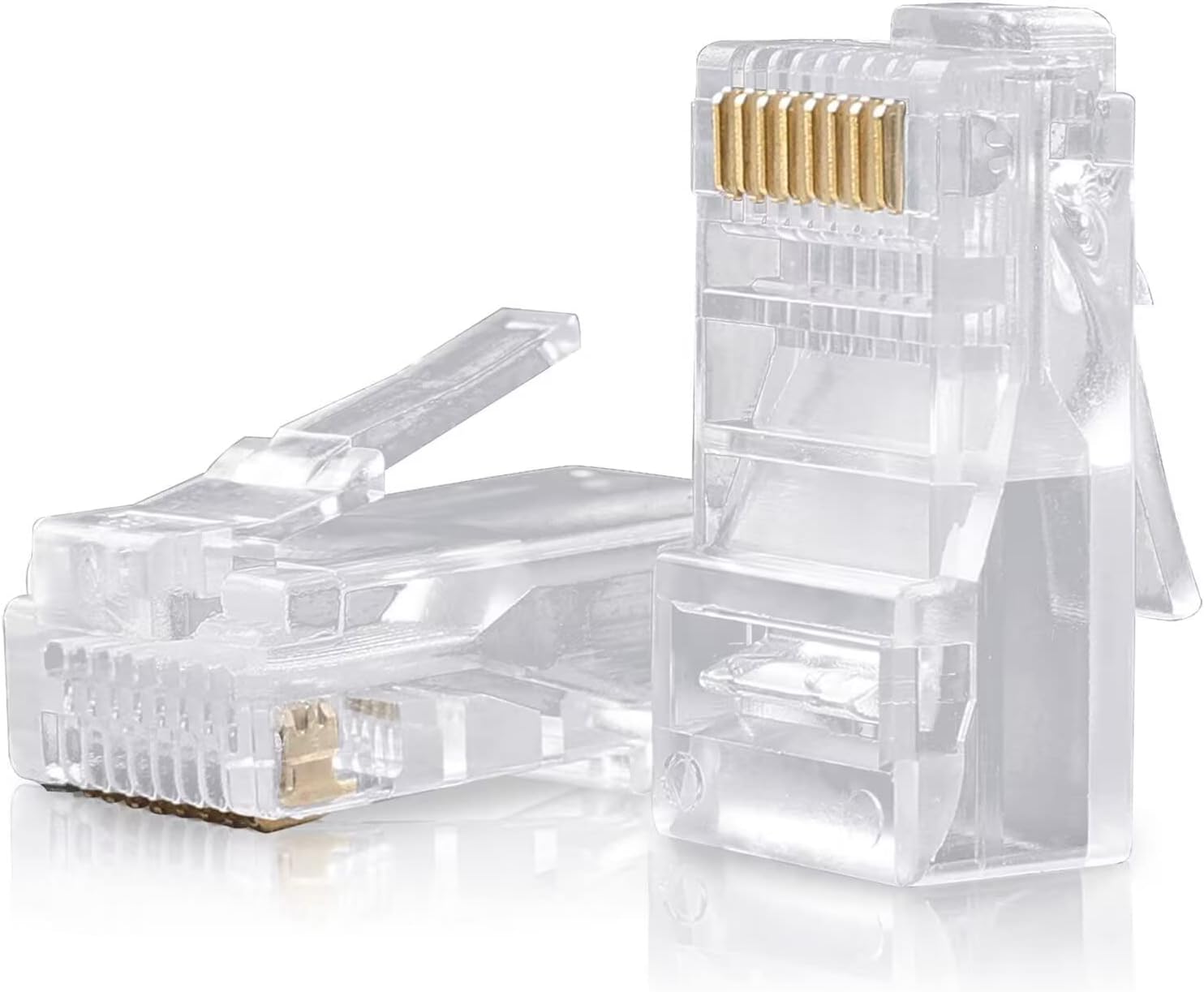 Home Office Contact - Cat5e Korumasız RJ45 Kristal Başlıklı Altın