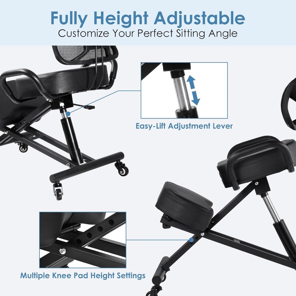 Ayarlanabilir Ergonomik Diz Çö - Ergonomic Office Chair incelemesi ve fiyatı