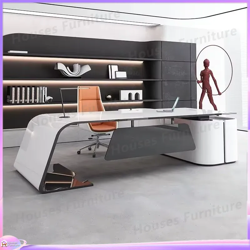 2024 Modern Lüks Yönetici Masa - Home Office 2024 incelemesi ve fiyatı