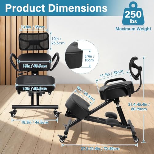Diz Çökmek İçin Uygun Sandalye - Ergonomic Office Chair incelemesi ve fiyatı