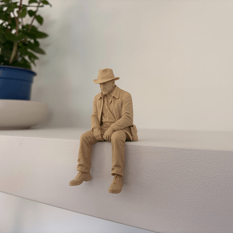 Mat Bej Explorer Kenar Heykeli - Home Office With Bookshelves incelemesi ve fiyatı