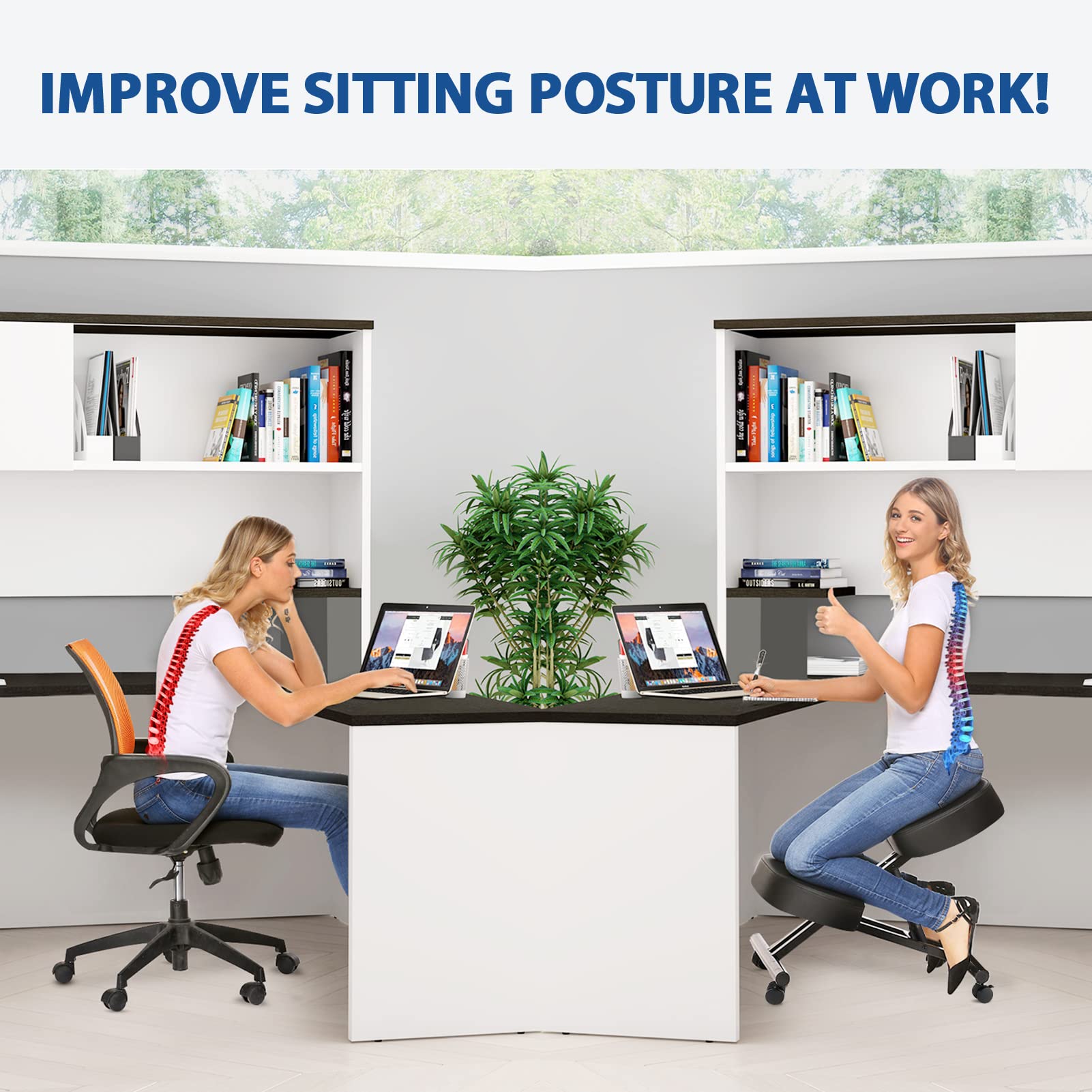 Ofis İçin Ergonomik Diz Çökme  - Ergonomic Office Chair incelemesi ve fiyatı
