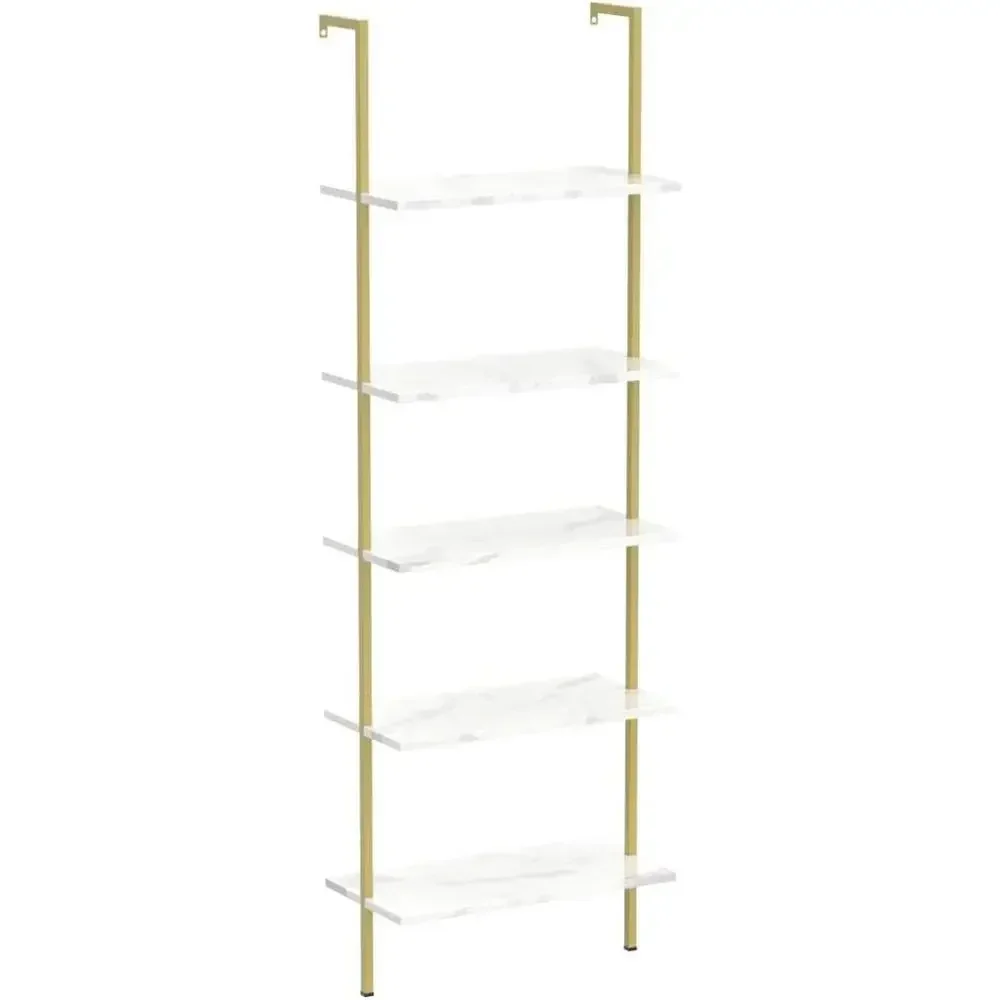 5 Katmanlı Beyaz Mermer Duvara - Home Office With Bookshelves incelemesi ve fiyatı