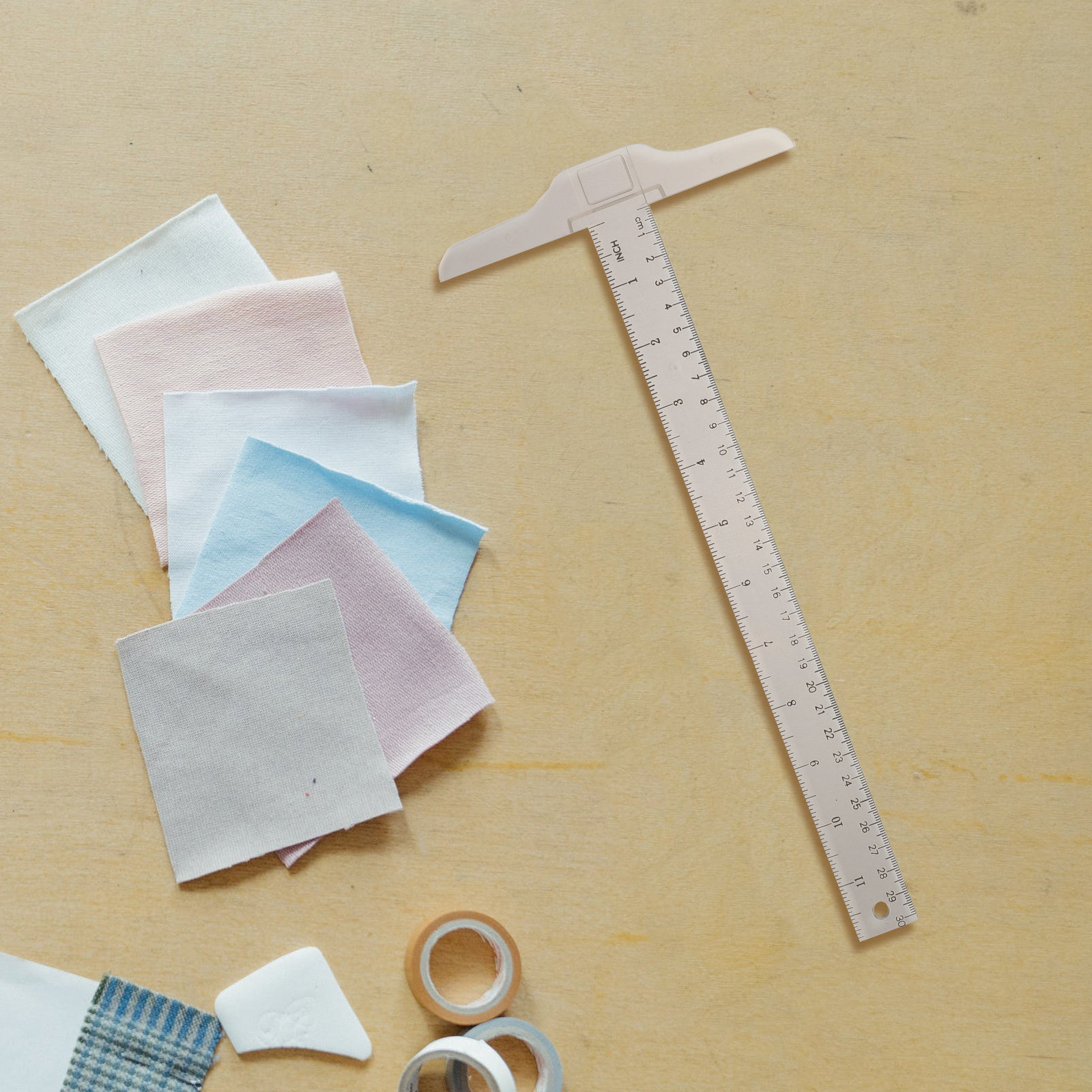 2 adet T şekli cetveller plast - Home Office Student incelemesi ve fiyatı