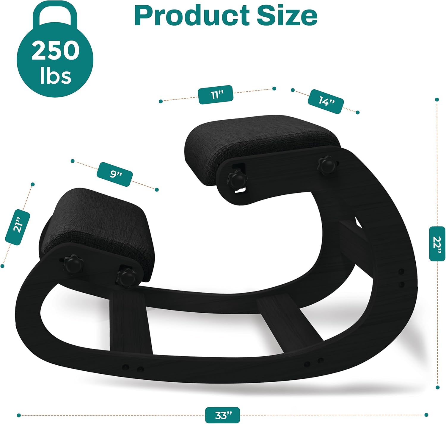 Ergonomik Ahşap Diz Çökme Kolt - Ergonomic Office Chair incelemesi ve fiyatı