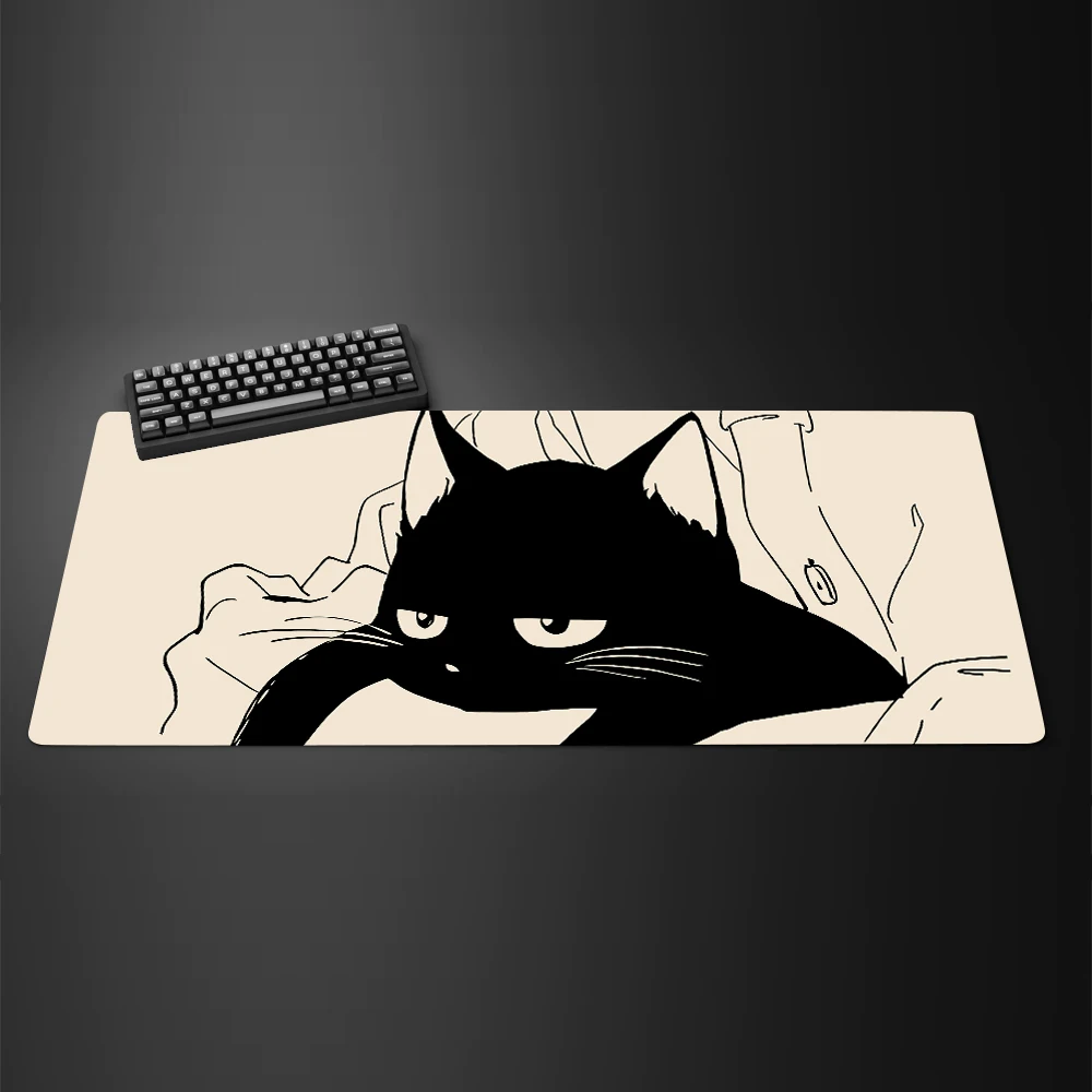 Siyah Mürekkep Kedi Anime Mous - Mousepad Xl Extended incelemesi ve fiyatı