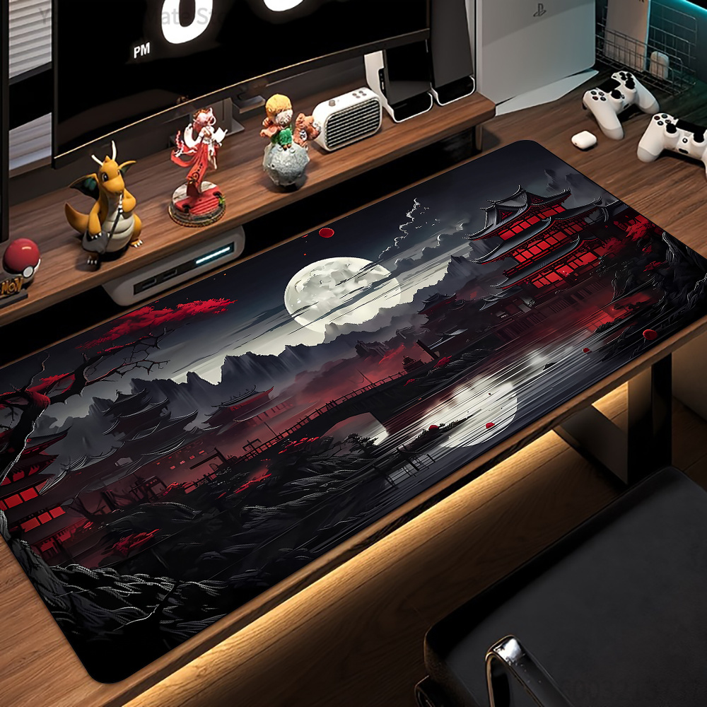 Mürekkep yıkama manzara illüst - Mousepad Xl Extended incelemesi ve fiyatı