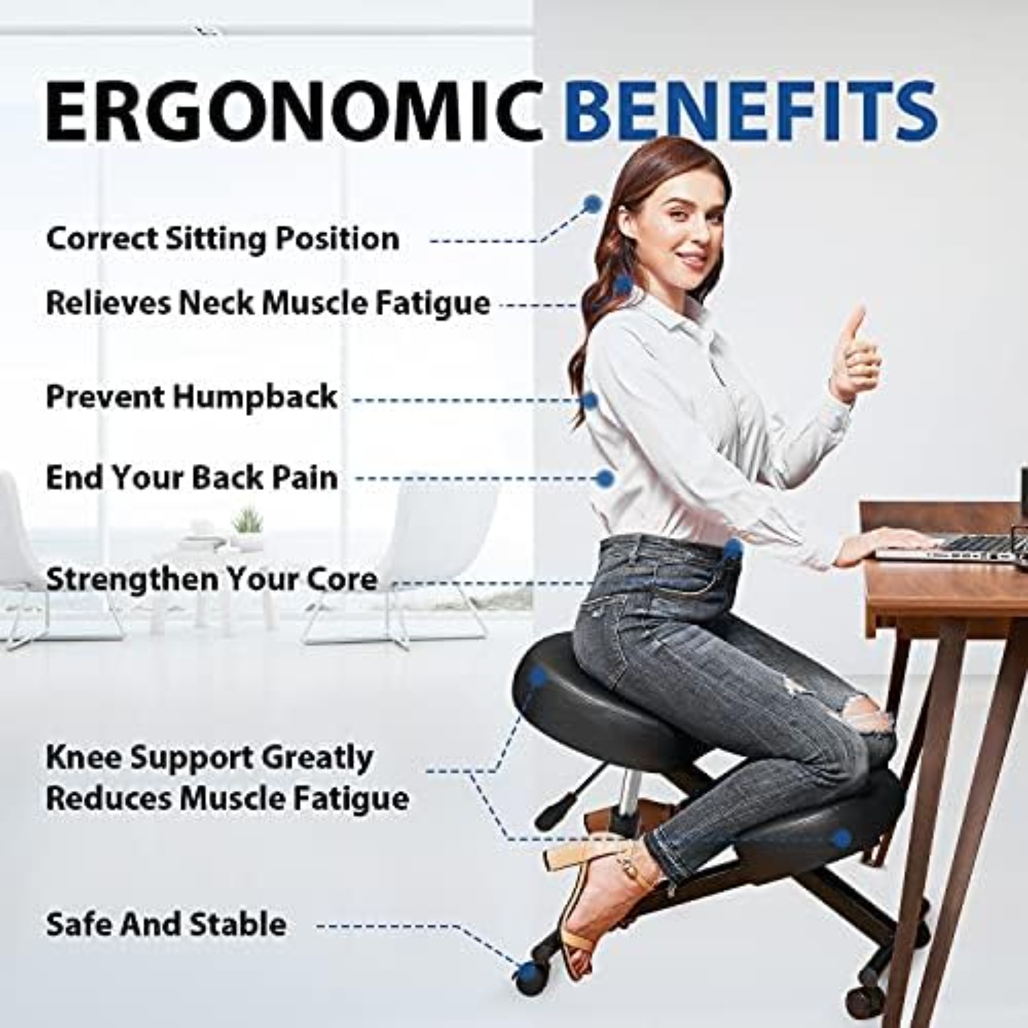 Ergonomik Diz Çökmeli Ofis San - Ergonomic Office Chair incelemesi ve fiyatı