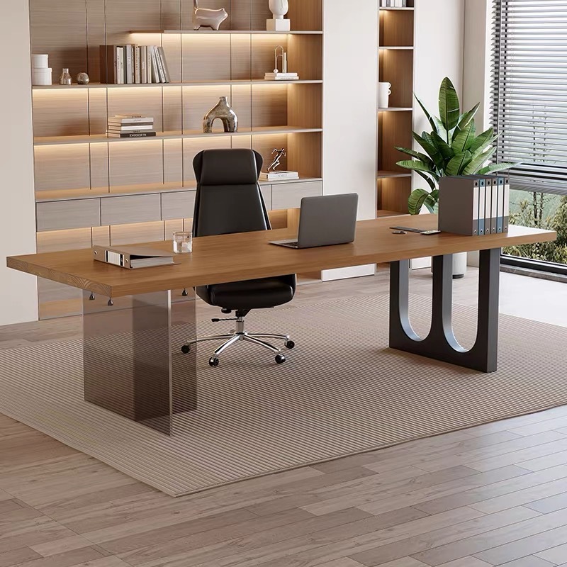 İtalyan Akrilik Yüzer Ahşap Of - Home Office Desks incelemesi ve fiyatı