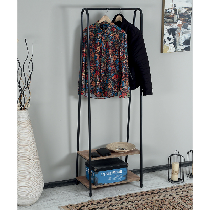 Modern Endüstriyel Metal Çerçe - Home Office With Bookshelves incelemesi ve fiyatı