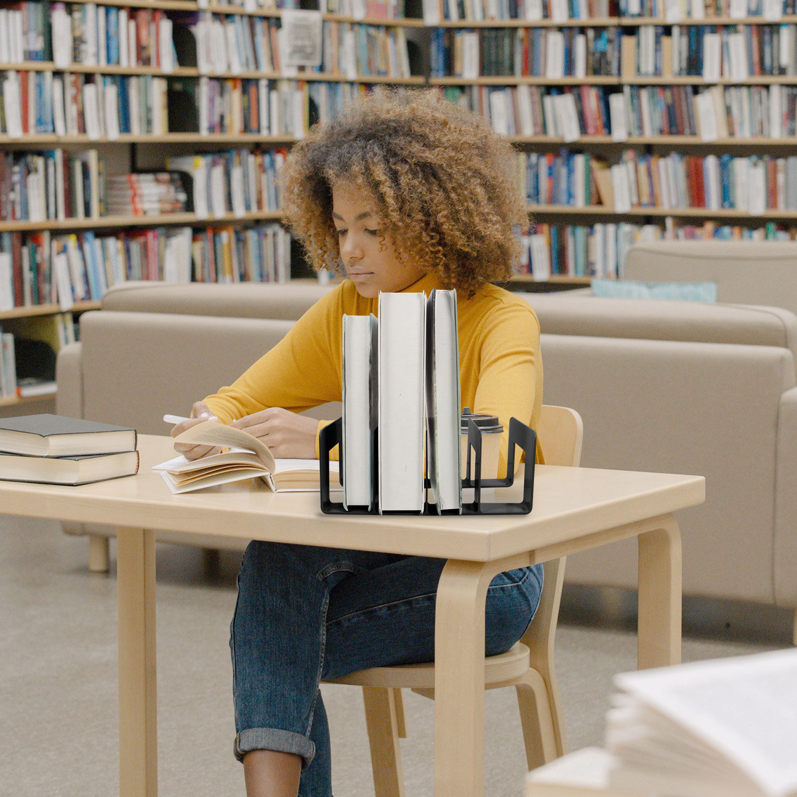 Raf için Kitap Tutucu, Masaüst - Home Office With Bookshelves incelemesi ve fiyatı