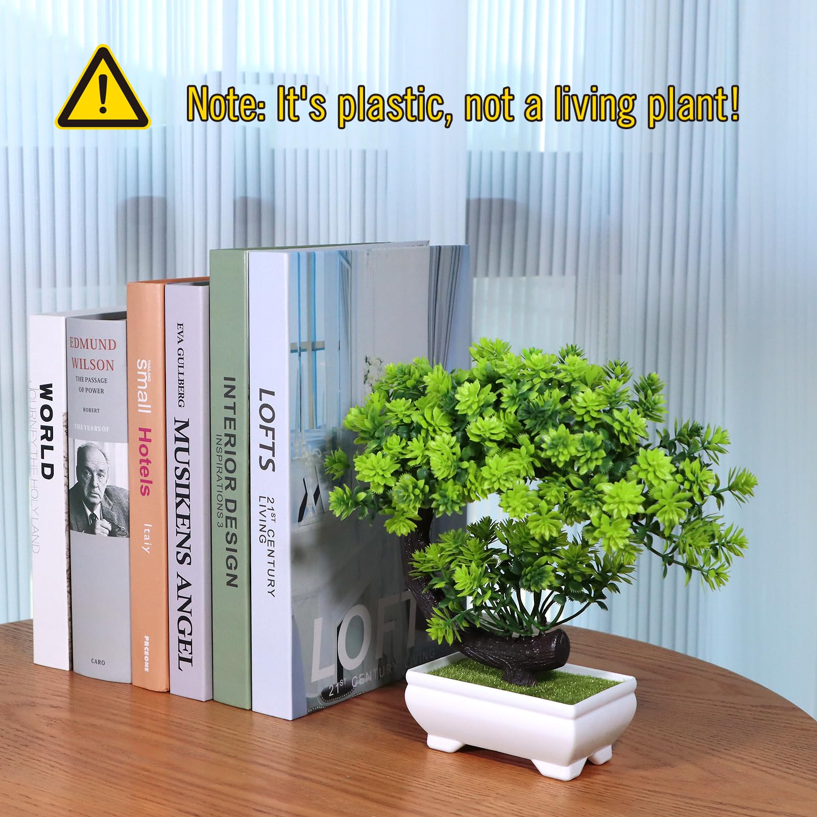 Uflower Küçük Yapay Bitkiler Y - Home Office With Bookshelves incelemesi ve fiyatı