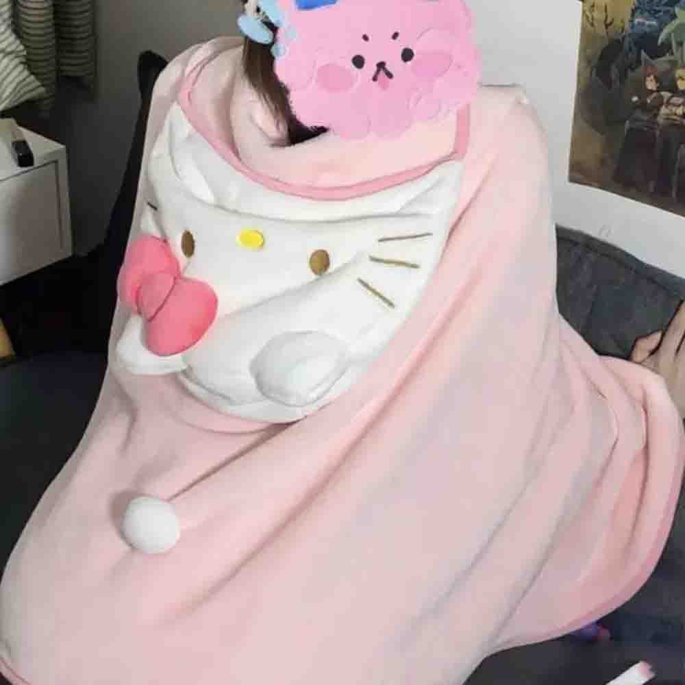 Sevimli Hellokitty Pelerin Şal - Home Office Student incelemesi ve fiyatı