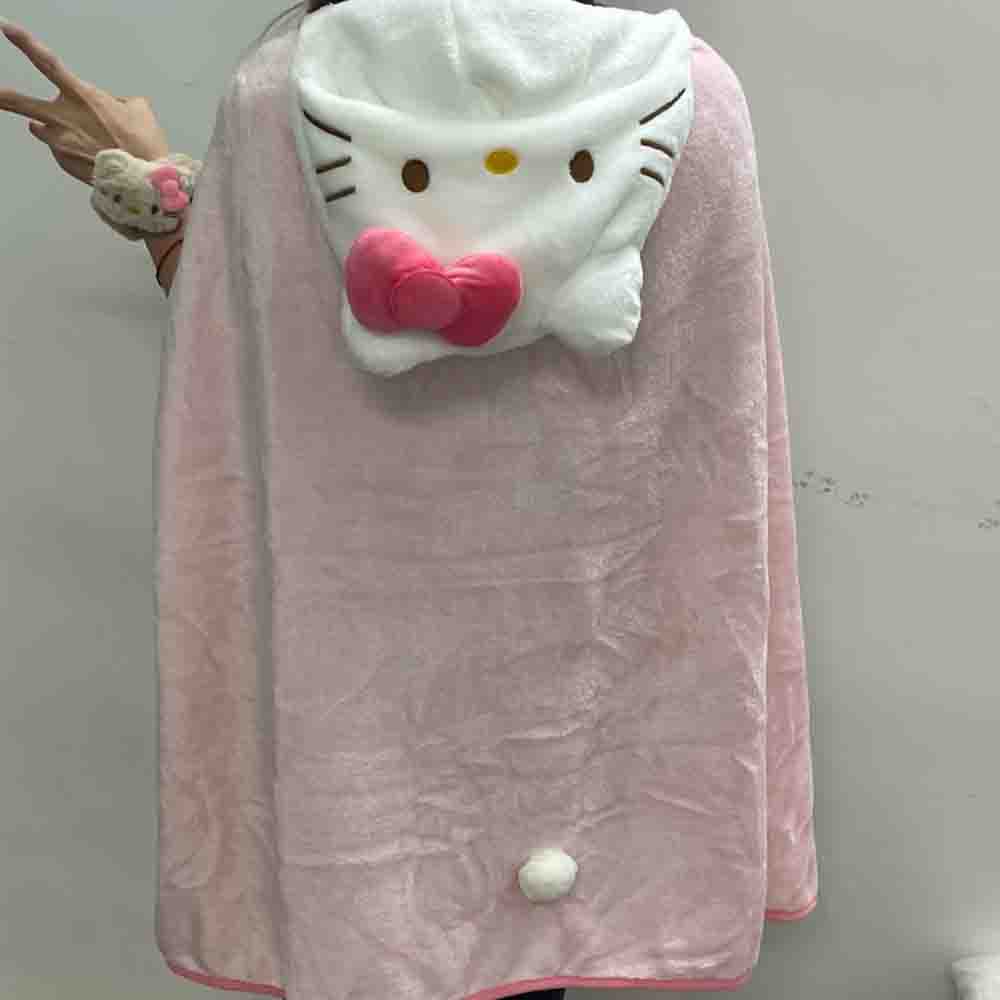 Sevimli Hellokitty Pelerin Şal - Home Office Student incelemesi ve fiyatı