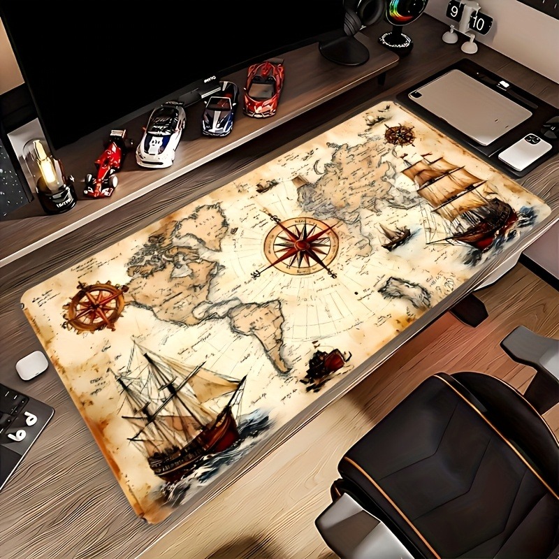 1 parça retro denizcilik grafi - Mousepad Xl Extended incelemesi ve fiyatı